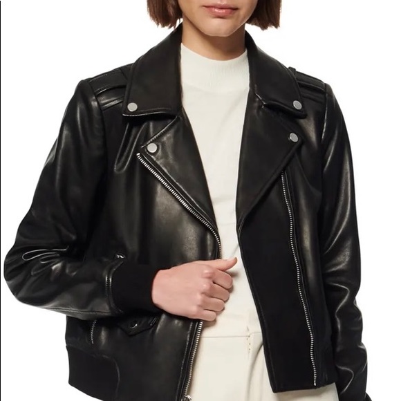 Authentic Andrew Marc moto bomber - Picture 2 of 2